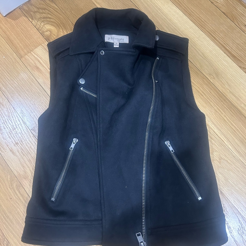 Philosophy Black Vest